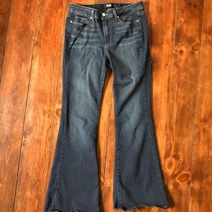 Paige flare leg jeans size 29 petite